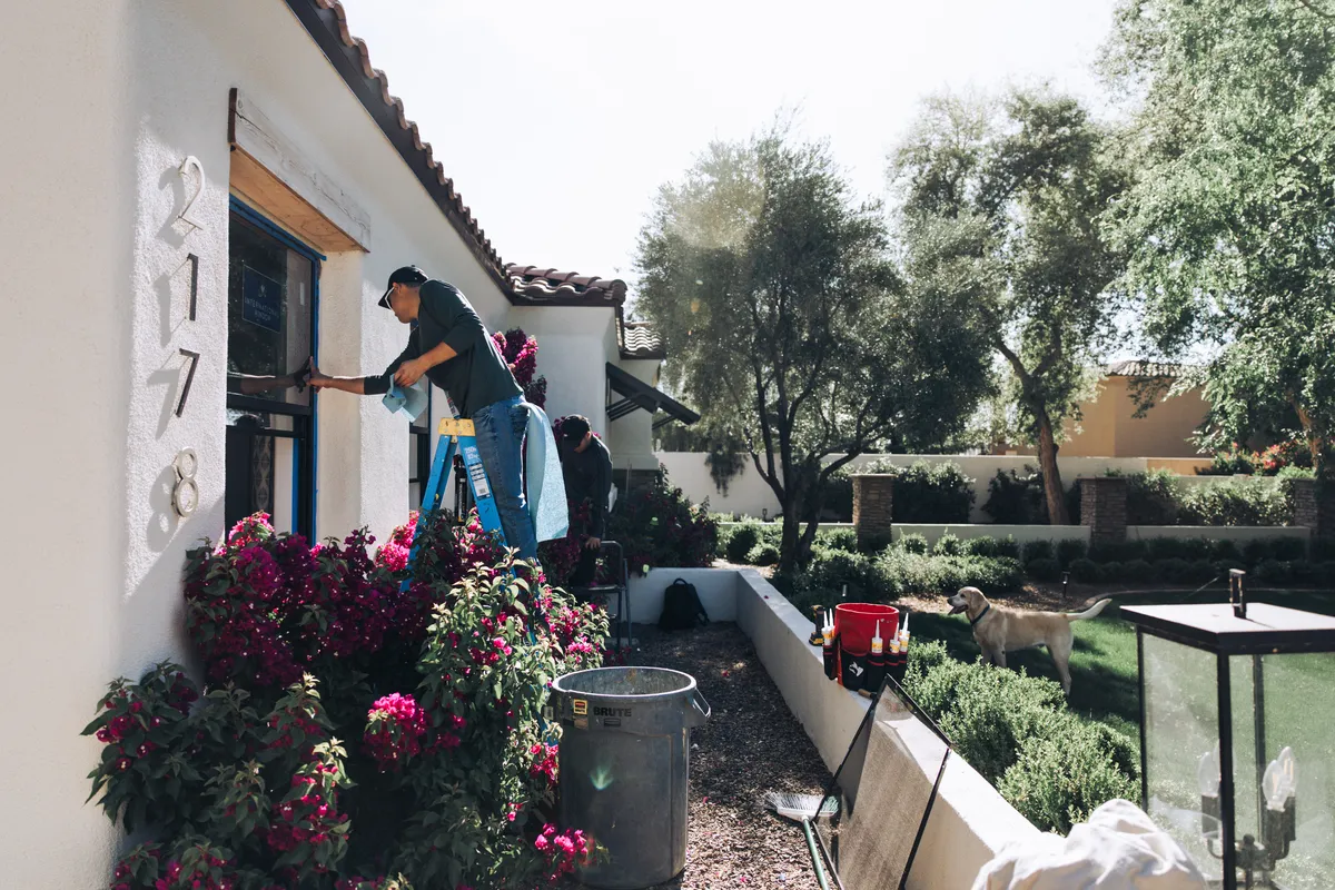 Window installation project