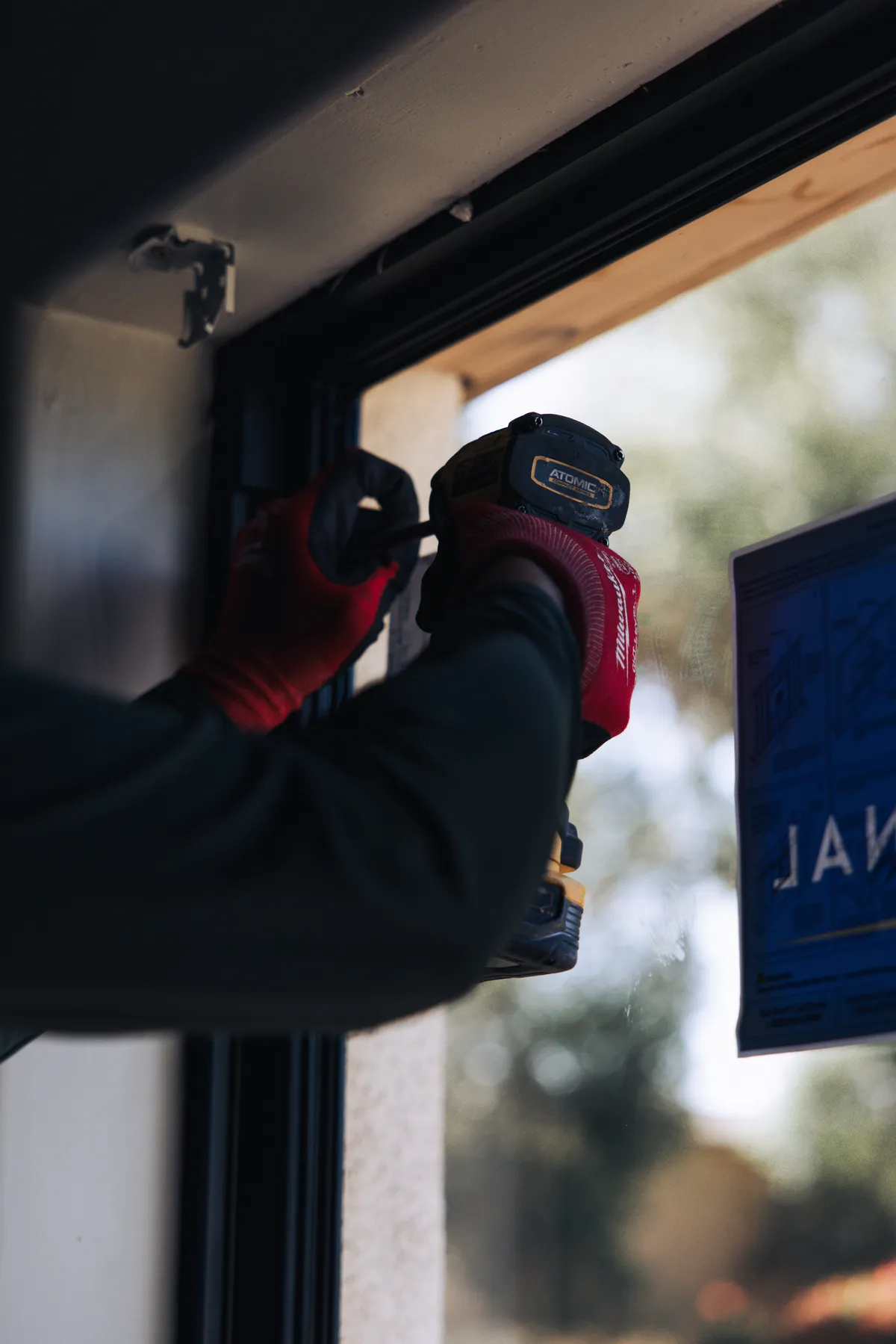 Professional window fitting